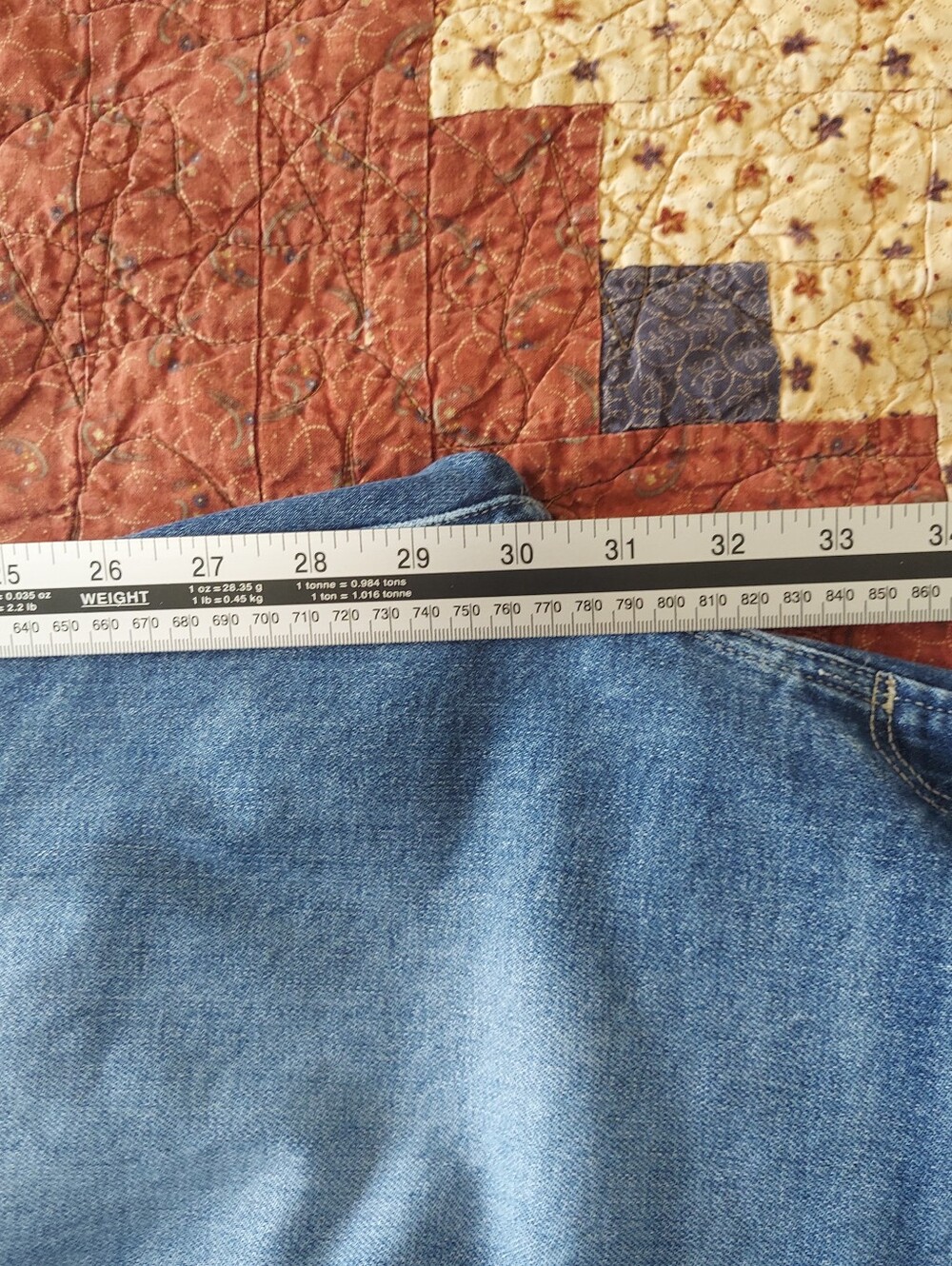 PAIGE Blue Wide Leg Flare Jeans - Picture 8 of 15